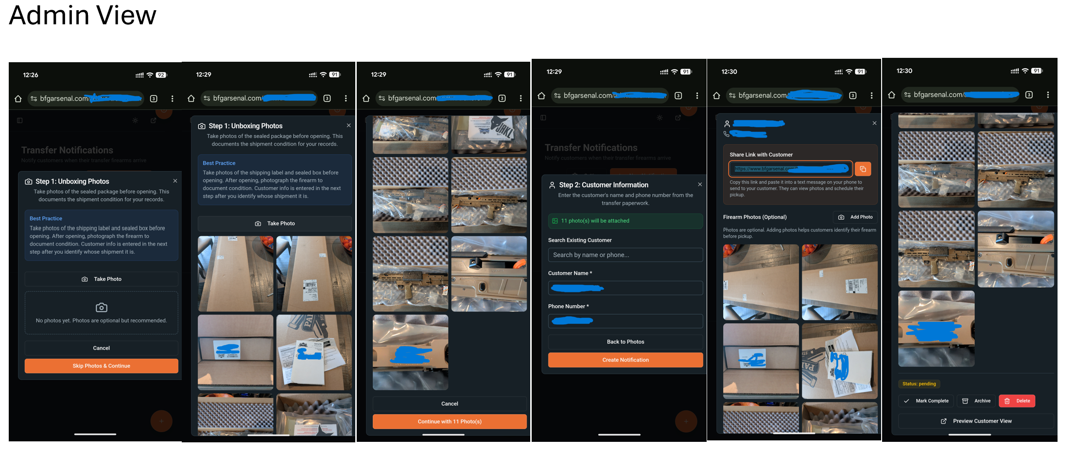 BFG Arsenal - Transfer Management & CRM for Home-Based FFL Dealers